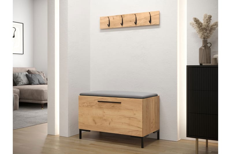 Ahsamin Hallmöbelset - Beige/Grå - Möbler - Hallmöbler - Möbelset för hall & entre