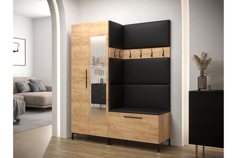 Ahsamin Hallmöbelset - Orange - Möbler - Hallmöbler - Möbelset för hall & entre