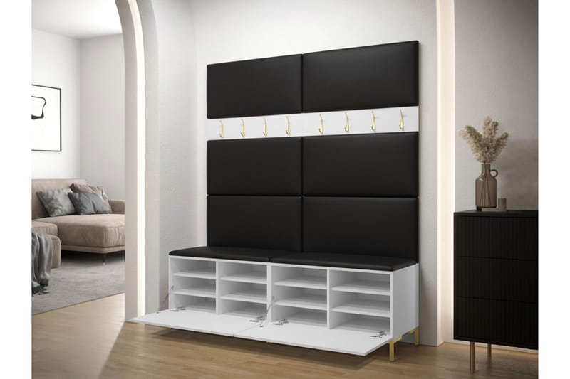 Ahsamin Hallmöbelset - Vit - Möbler - Hallmöbler - Möbelset för hall & entre