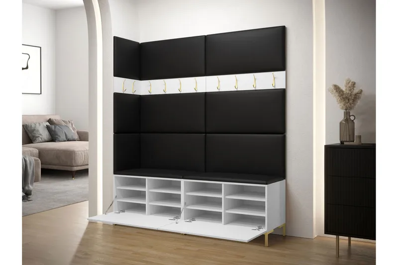 Ahsamin Hallmöbelset - Vit - Möbler - Hallmöbler - Möbelset för hall & entre