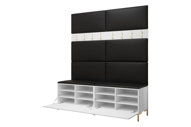 Ahsamin Hallmöbelset - Vit - Möbler - Hallmöbler - Möbelset för hall & entre