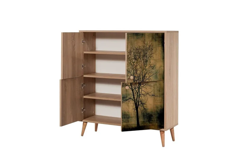 Anaya Hallmöbelset - Grön - Förvaring - Skåp - Förvaringsskåp