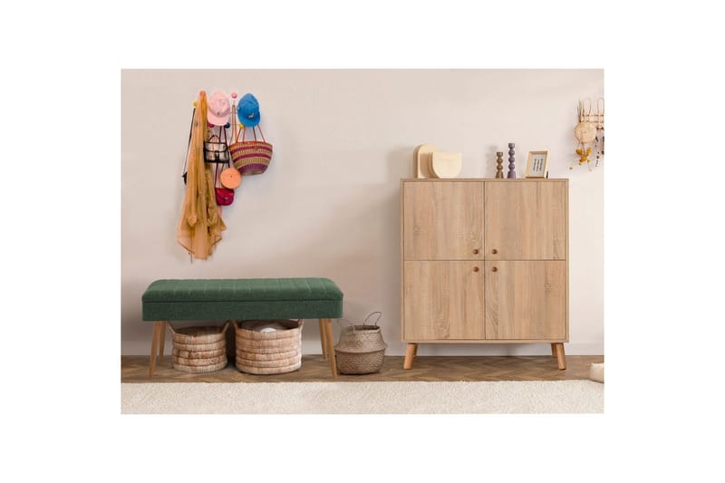 Anaya Hallmöbelset - Grön - Möbler - Hallmöbler - Möbelset för hall & entre