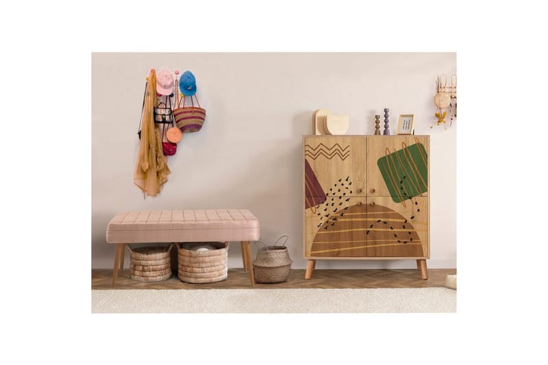 Anaya Hallmöbelset - Möbler - Stolar & fåtöljer - Sittbänk - Skobänk & skohylla med bänk