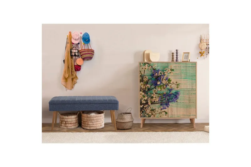 Anaya Hallmöbelset - Möbler - Stolar & fåtöljer - Sittbänk - Skobänk & skohylla med bänk