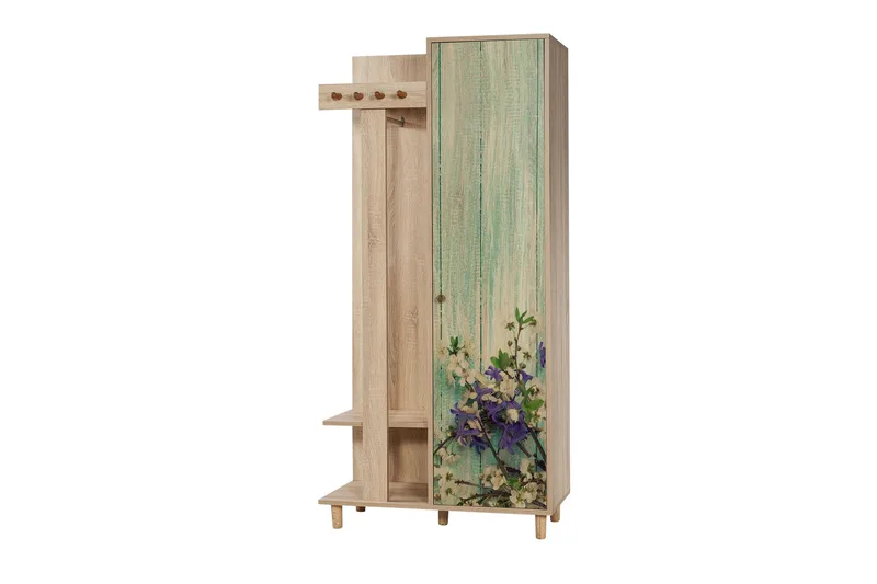 Brokind Klädförvaring 90 cm, Brun