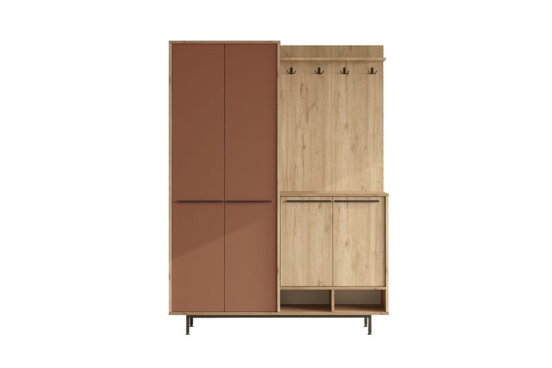 Ethelred Hallmöbelset, Ek/Röd