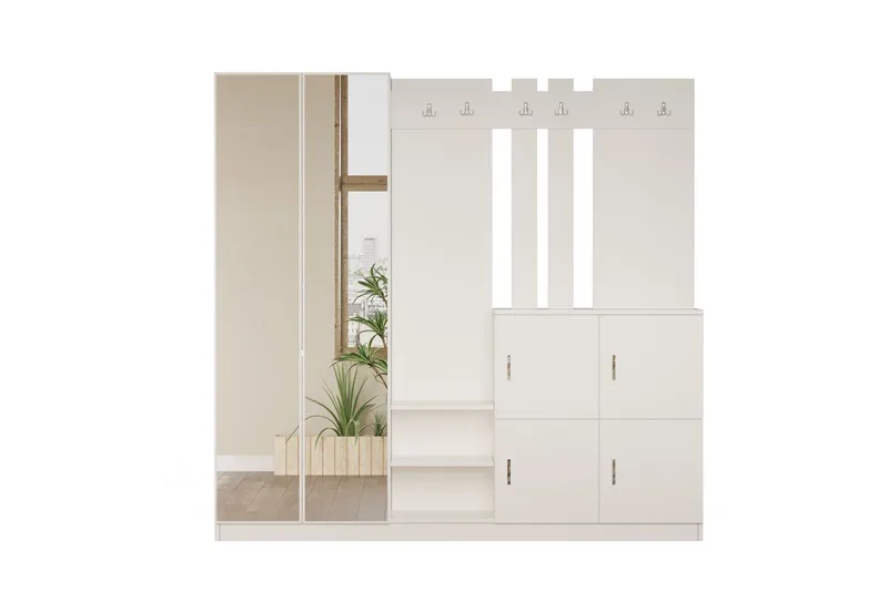 Evrim Hallmöbelset, Vit