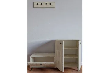 Evva Hallmöbelset - Beige - Möbler - Hallmöbler - Möbelset för hall & entre