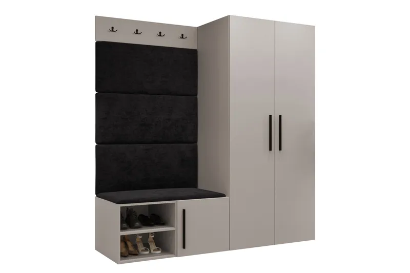 Farosa Hallmöbelset - Beige - Möbler - Hallmöbler - Möbelset för hall & entre