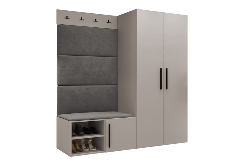 Farosa Hallmöbelset - Beige - Möbler - Hallmöbler - Möbelset för hall & entre
