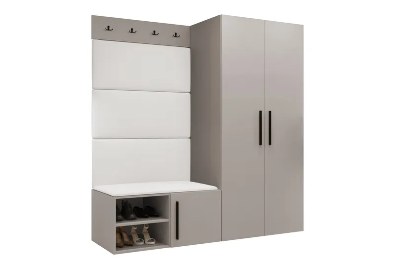 Farosa Hallmöbelset - Beige - Möbler - Hallmöbler - Möbelset för hall & entre