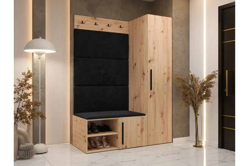 Farosa Hallmöbelset - Brun - Möbler - Hallmöbler - Möbelset för hall & entre