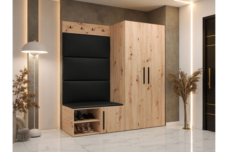 Farosa Hallmöbelset - Brun - Möbler - Hallmöbler - Möbelset för hall & entre