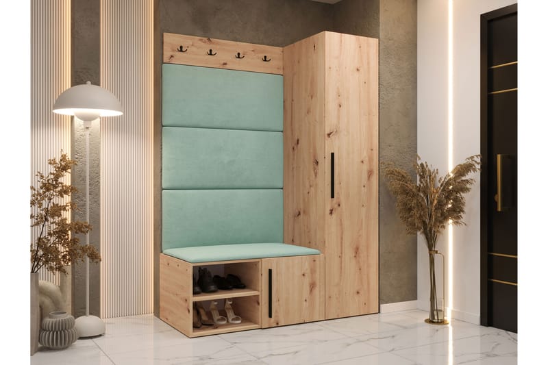 Farosa Hallmöbelset - Brun - Möbler - Hallmöbler - Möbelset för hall & entre