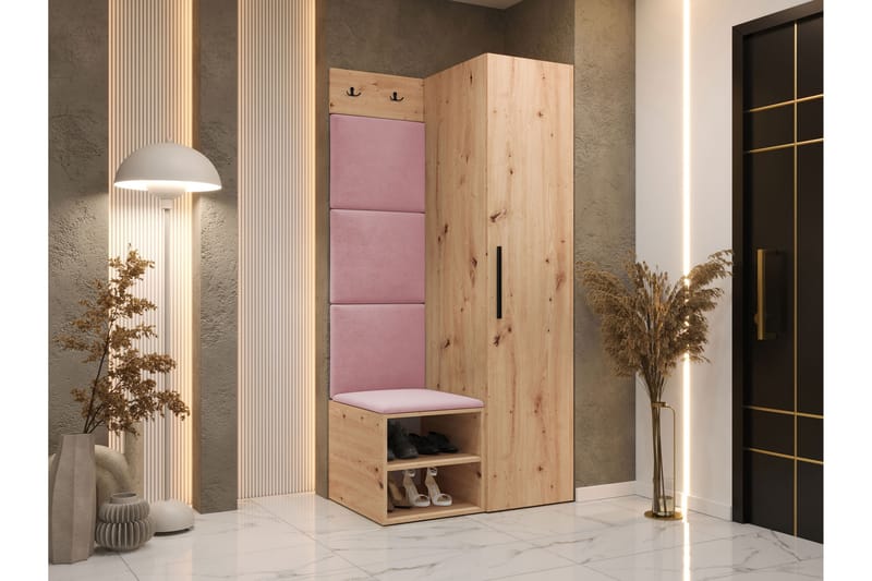 Farosa Hallmöbelset - Brun - Möbler - Hallmöbler - Möbelset för hall & entre