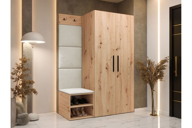 Farosa Hallmöbelset - Brun - Möbler - Hallmöbler - Möbelset för hall & entre