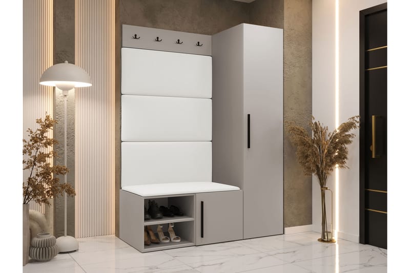 Farosa Hallmöbelset - Svart/Brun - Möbler - Hallmöbler - Möbelset för hall & entre