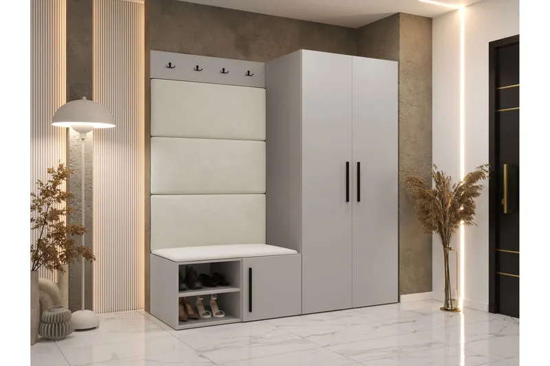 Farosa Hallmöbelset - Vit - Möbler - Hallmöbler - Möbelset för hall & entre