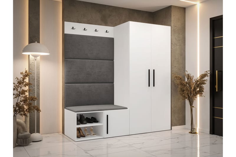 Farosa Hallmöbelset - Vit - Möbler - Hallmöbler - Möbelset för hall & entre