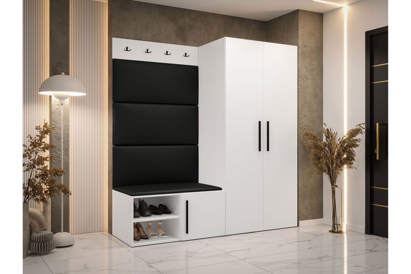 Farosa Hallmöbelset - Vit - Möbler - Hallmöbler - Möbelset för hall & entre