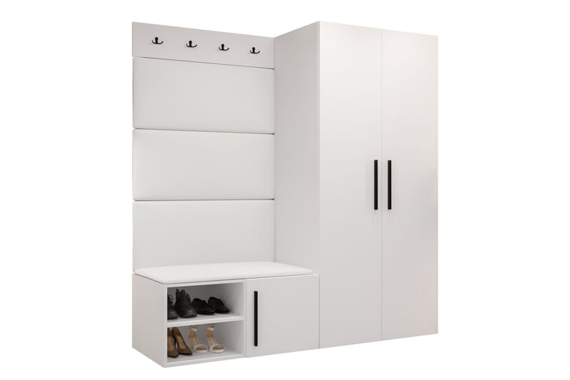 Farosa Hallmöbelset - Vit - Möbler - Hallmöbler - Möbelset för hall & entre