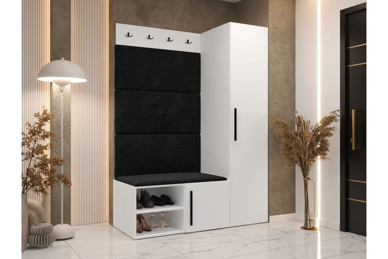 Farosa Hallmöbelset - Vit - Möbler - Hallmöbler - Möbelset för hall & entre