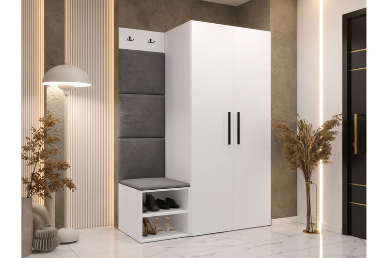 Farosa Hallmöbelset - Vit - Möbler - Hallmöbler - Möbelset för hall & entre