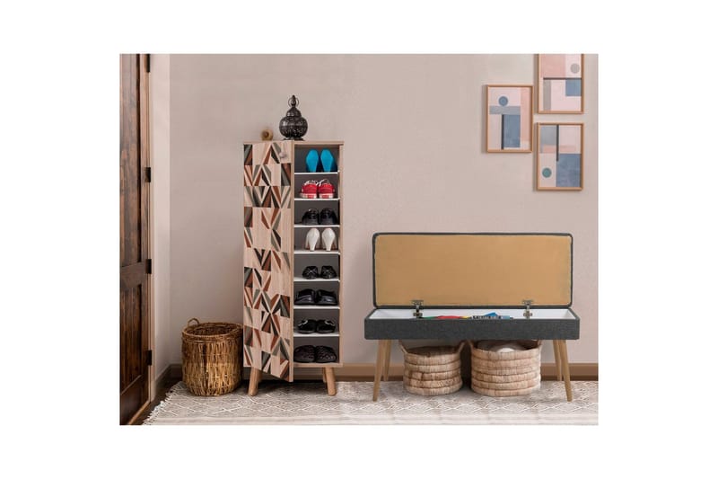 Gelsgan Hallmöbelset - Antracit - Möbler - Hallmöbler - Möbelset för hall & entre