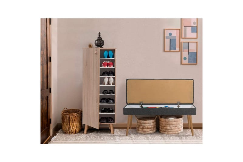 Gelsgan Hallmöbelset - Antracit - Möbler - Hallmöbler - Möbelset för hall & entre