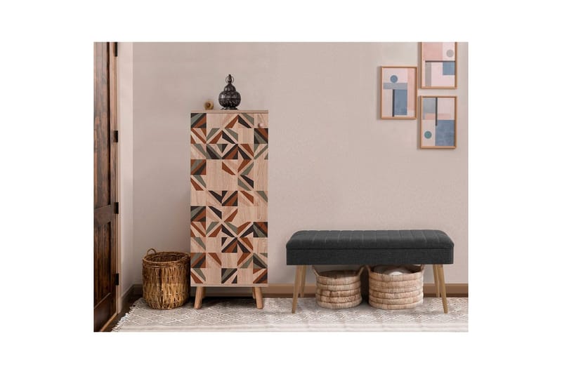 Gelsgan Hallmöbelset - Antracit - Möbler - Hallmöbler - Möbelset för hall & entre