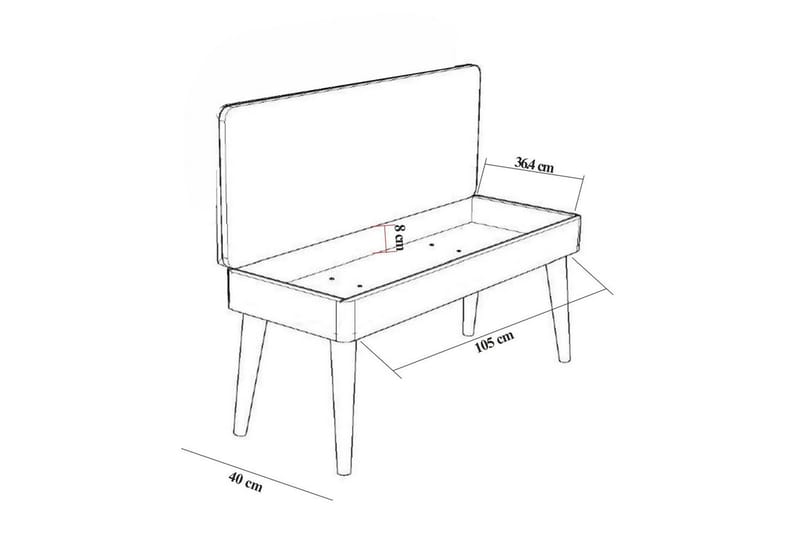 Gelsgan Hallmöbelset - Vit/Sten - Möbler - Hallmöbler - Möbelset för hall & entre