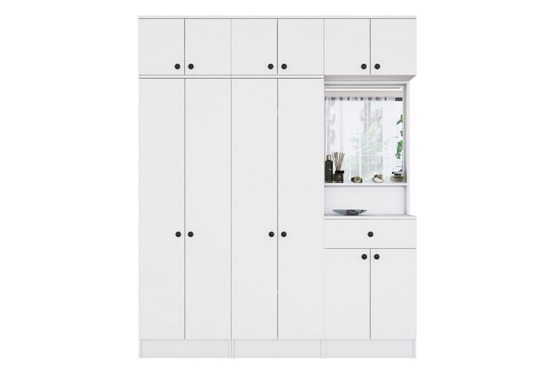 Hallmöbel Donel Vit, Vit