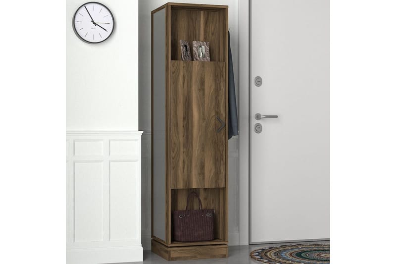Hallmöbel Honi Valnöt - Mörkbrun - Möbler - Hallmöbler - Möbelset för hall & entre