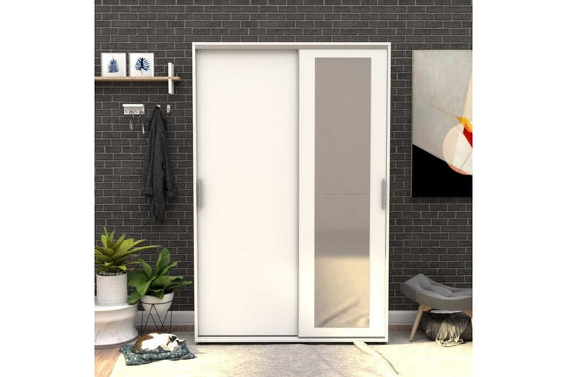 Hallmöbel Sael Vit - Vit - Möbler - Hallmöbler - Möbelset för hall & entre