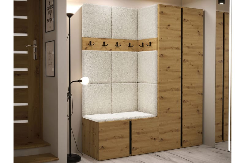 Hollan Hallmöbelset - Brun - Möbler - Hallmöbler - Möbelset för hall & entre