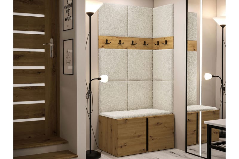 Hollan Hallmöbelset - Brun - Möbler - Hallmöbler - Möbelset för hall & entre