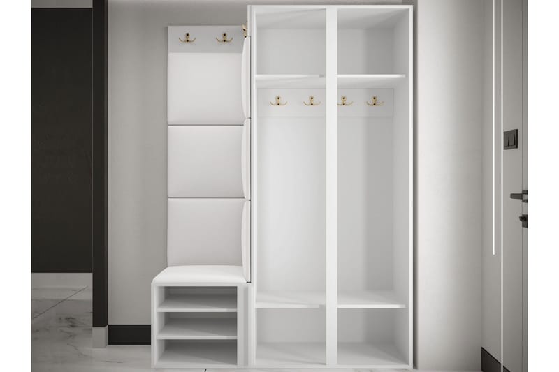 Hollan Hallmöbelset - Brun/Beige - Möbler - Hallmöbler - Möbelset för hall & entre