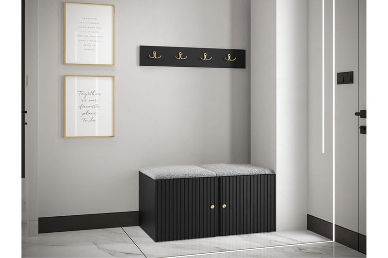 Hollan Hallmöbelset - Grå - Möbler - Hallmöbler - Möbelset för hall & entre