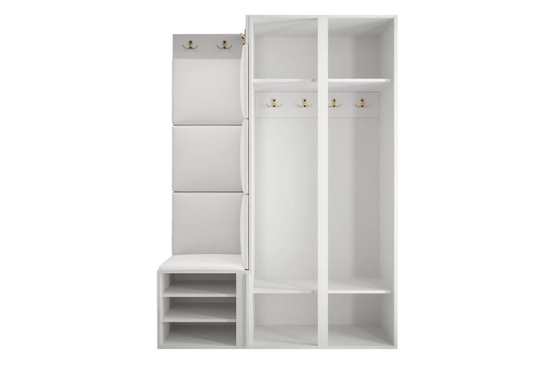 Hollan Hallmöbelset - Grå/Beige - Möbler - Hallmöbler - Möbelset för hall & entre