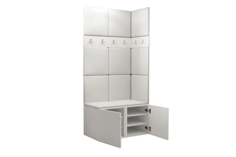 Hollan Hallmöbelset - Grå/Beige - Möbler - Hallmöbler - Möbelset för hall & entre