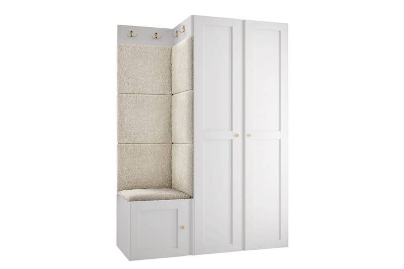 Hollan Hallmöbelset, Grå/Beige