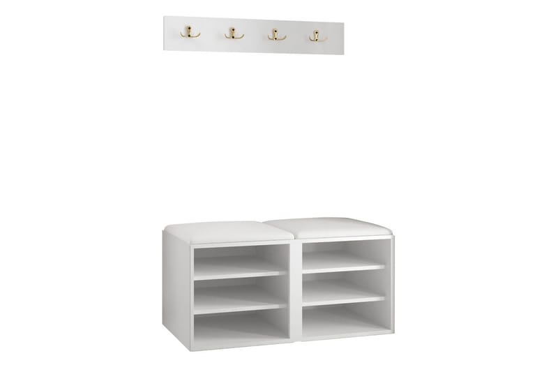 Hollan Hallmöbelset - Svart - Möbler - Hallmöbler - Möbelset för hall & entre