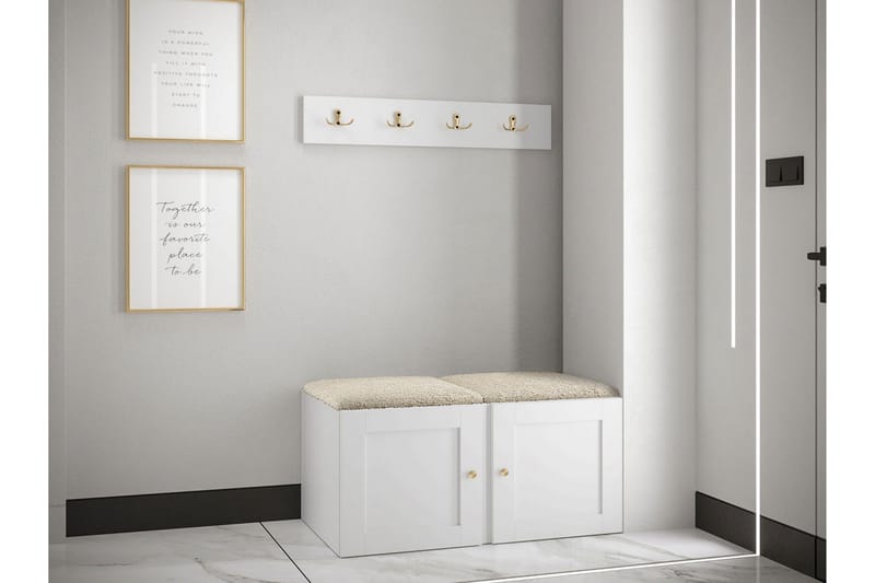 Hollan Hallmöbelset - Svart - Möbler - Hallmöbler - Möbelset för hall & entre