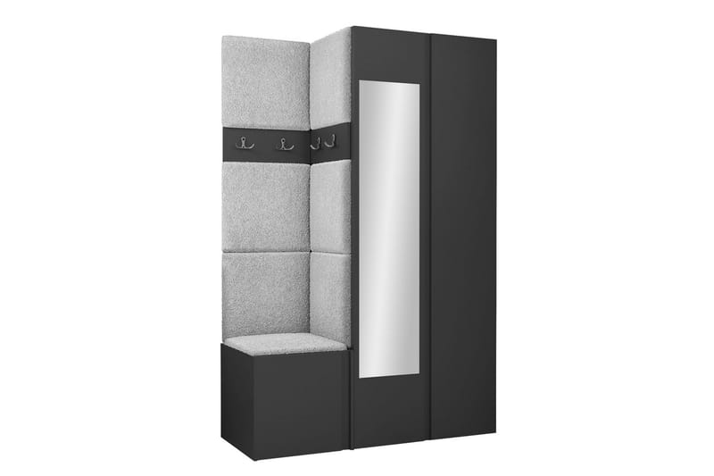 Hollan Hallmöbelset - Svart/Vit - Möbler - Hallmöbler - Möbelset för hall & entre