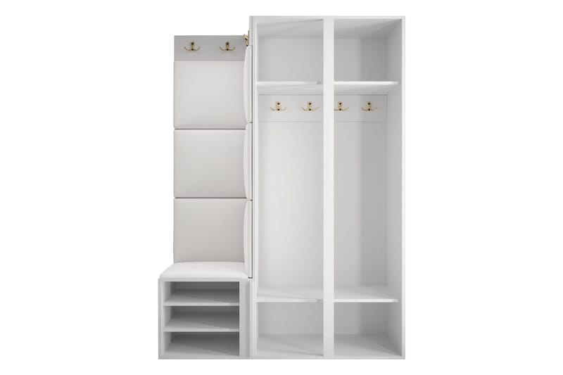 Hollan Hallmöbelset - Svart/Vit - Möbler - Hallmöbler - Möbelset för hall & entre