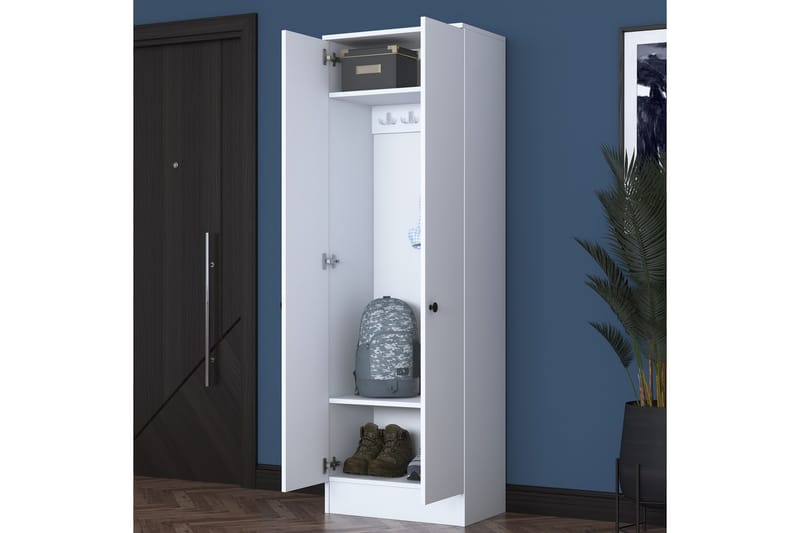 Hooda Hallmöbelset Vit - Hanah Home - Möbler - Hallmöbler - Möbelset för hall & entre