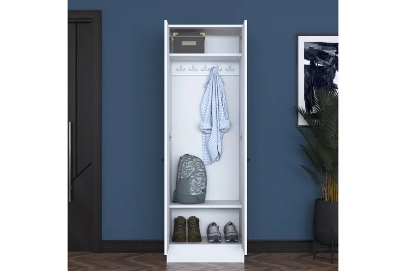 Hooda Hallmöbelset Vit - Hanah Home - Möbler - Hallmöbler - Möbelset för hall & entre