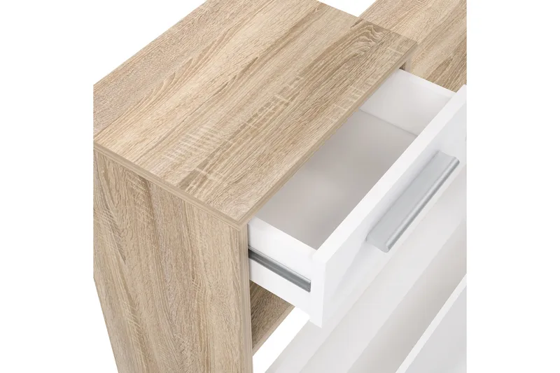 Breslau Hallmöbelset 98x180 cm - Beige/Vit - Möbler - Hallmöbler - Möbelset för hall & entre