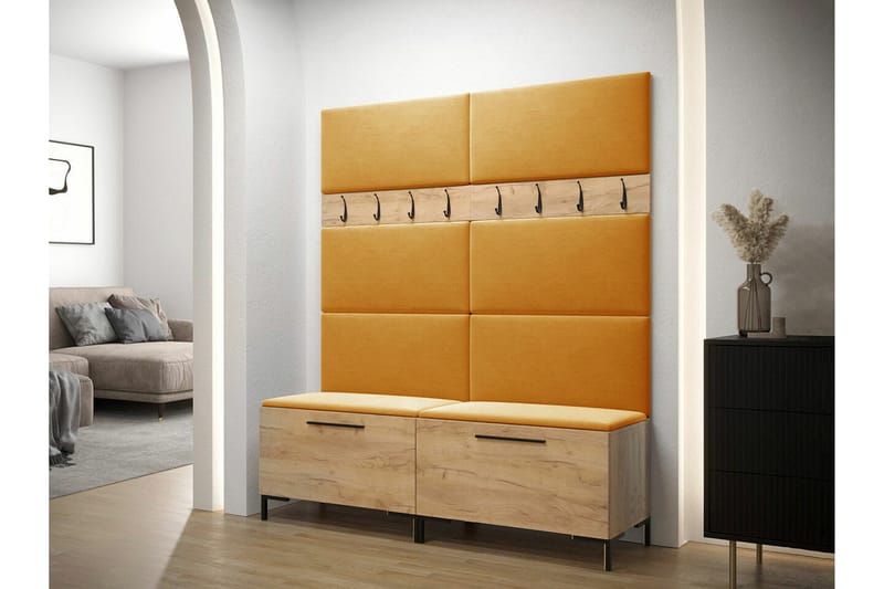 Dunvegan Hallmöbelset 168x46 cm Brown - Möbler - Hallmöbler - Möbelset för hall & entre